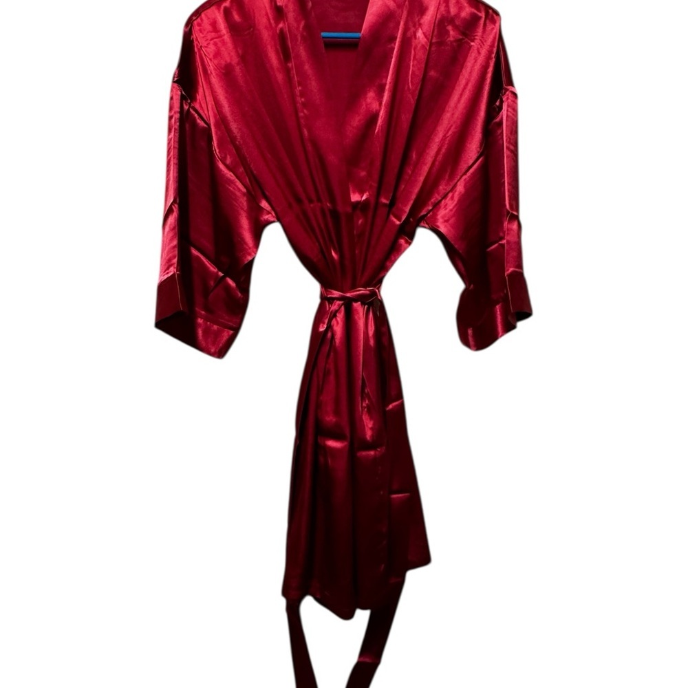 Intimo Luxurious Roseberry Satin Robe